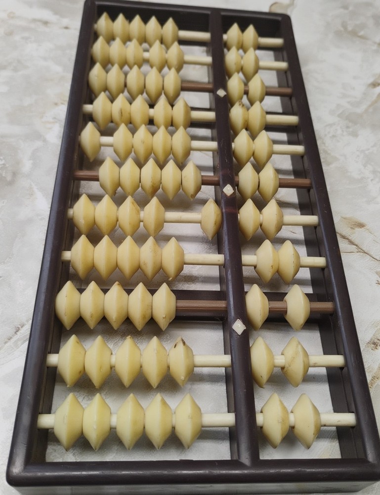 Vintage White Abacus