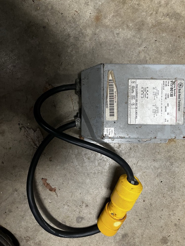 General Electric Buck Boost Transformer 9T51B0130