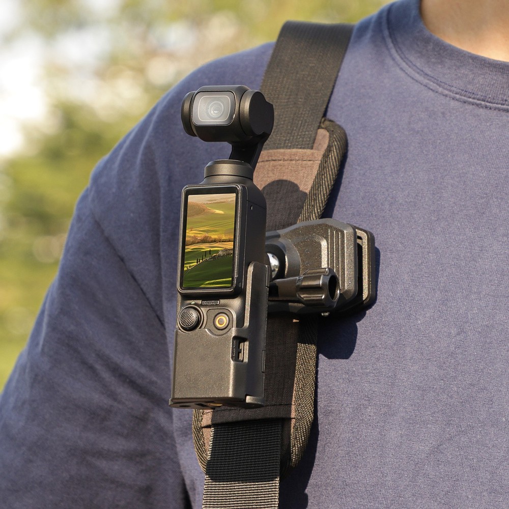 Foldable Binaural Expansion Extended Frame Adapter For DJI Osmo Pocket 3