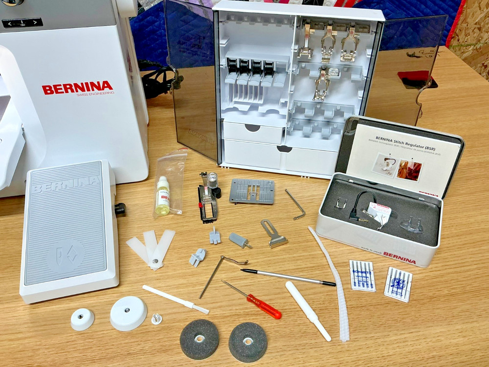 BERNINA B 770 Quilters Edition with Plus Upgrade Sewing Machine! Fully Serviced!