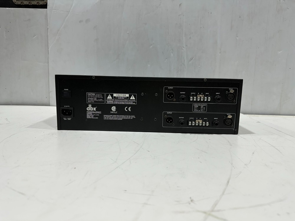 DBX 1231 Graphic Equalizer Dual Band #7079 EQ (THS)