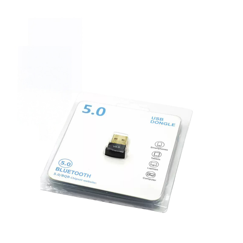 2PCS USB Bluetooth Adapter 5.0 Wireless Mini Computer Receives Transmitter New