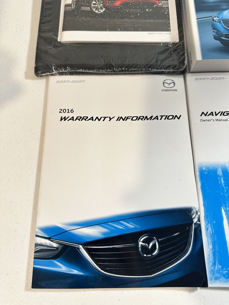 2016 Mazda CX-5 Owner's Manual Set