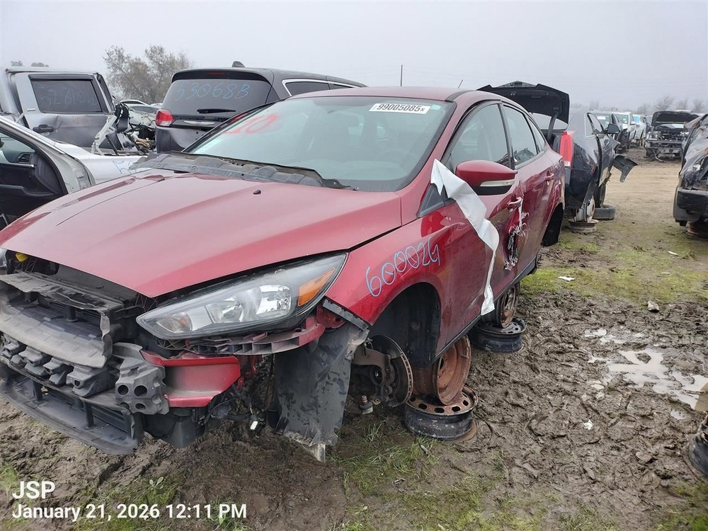 RIGHT REAR DOOR WINDOW REGULATOR OEM 2017 FORD FOCUS
