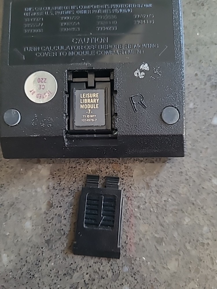 Texas Instruments TI Programmable 59 Calculator PC-100A No Cord Untested AS IS