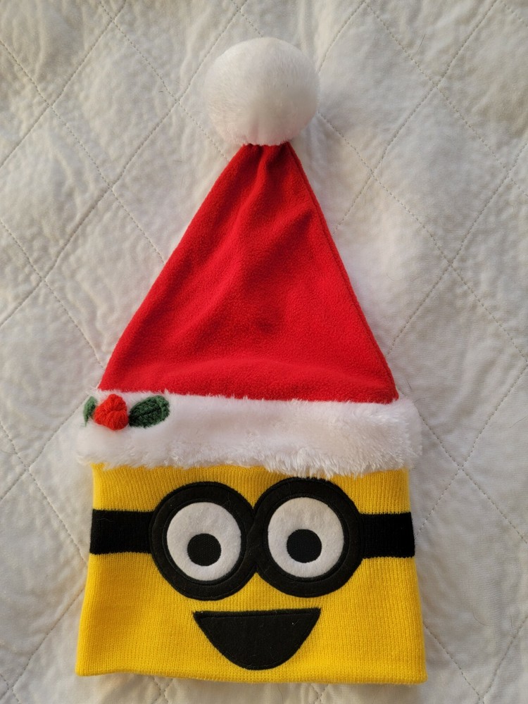 Minions Christmas Beanie Hat