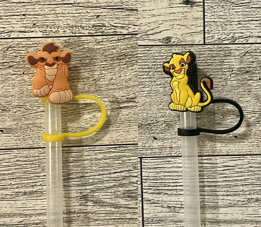 Lion King Straw Toppers