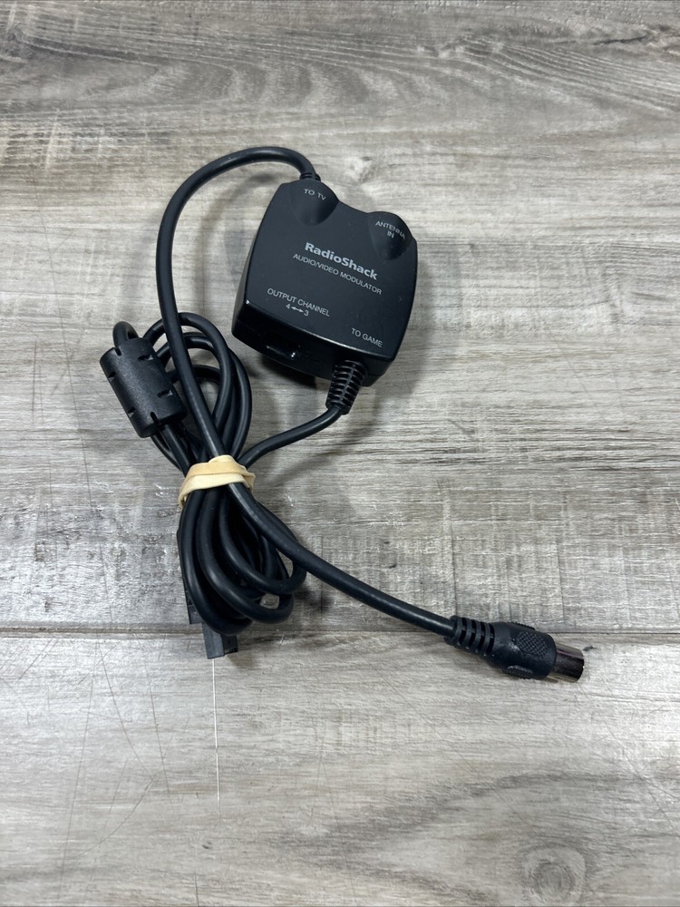 RadioShack PlayStation Game Audio/Video Modulator Switch #26-609 **TESTED**