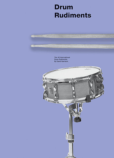 Drum Rudiments - Instructional Reference Chart NEW 014043684
