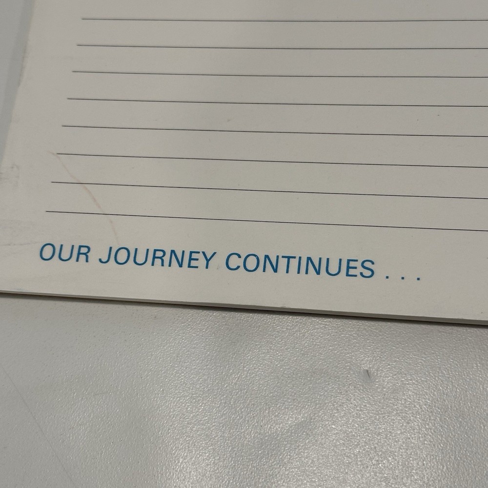 IBM “Technology Innovation Excellence” Note Pad Vintage Planner Advertising