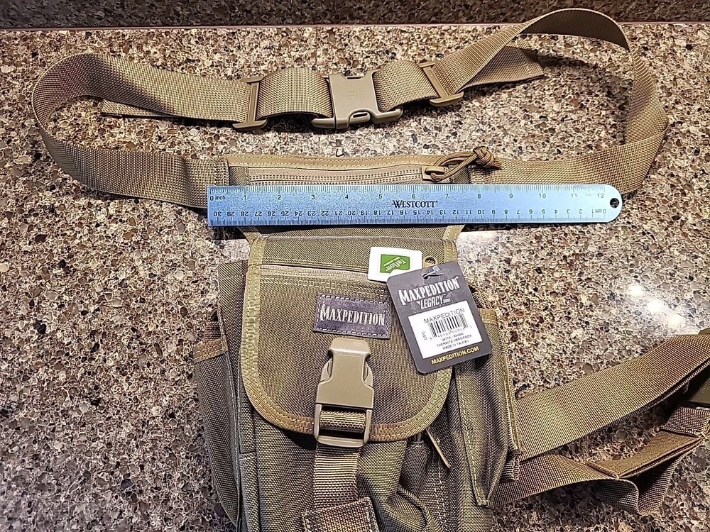 Maxpedition Thermite Versipack Bag Khaki Nylon Construction 401k Multi-Function