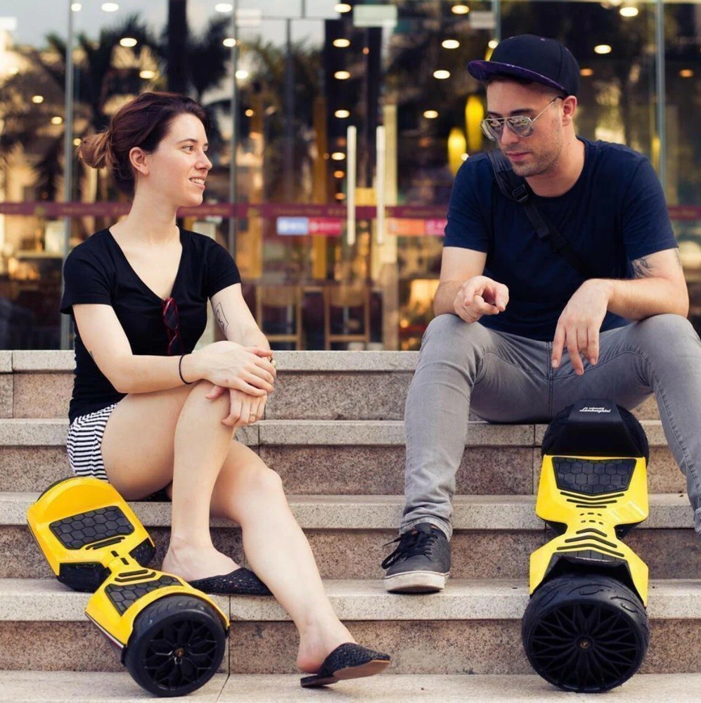 ADULT GLYBOARD Course, Two dots Hoverboard 8.5" Bluetooth UL 2272 certified