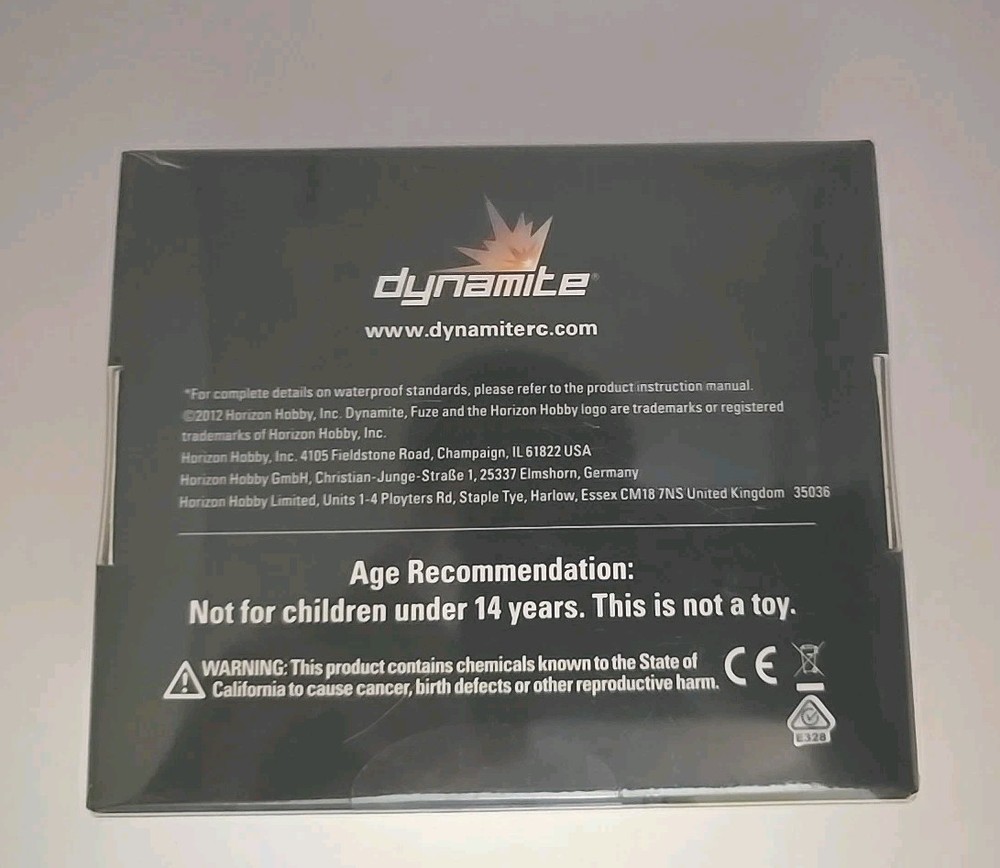 Dynamite DYN4955 Fuze 130A Sensorless BL Waterproof ESC: 4WD SCT 1/8