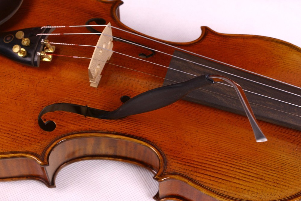 New Violin Viola Tool Sound Post S Setter W/Rubber Grip Protector Luthier Silver