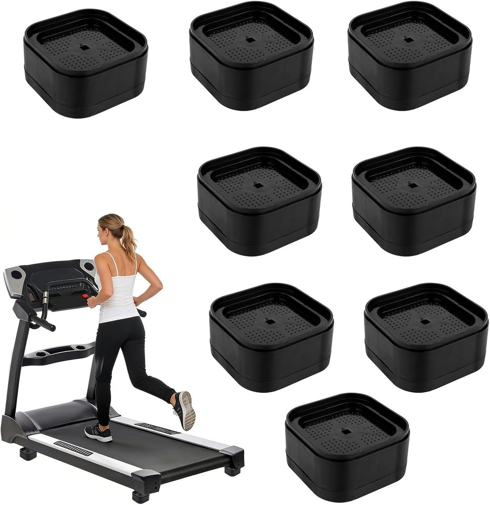 8pcs Treadmill Incline Riser Blocks, Walking Stackable Height Adjustable Incline