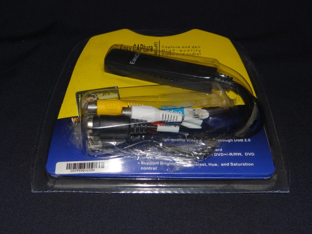 EasyCAPture - High -quality Video and Audio