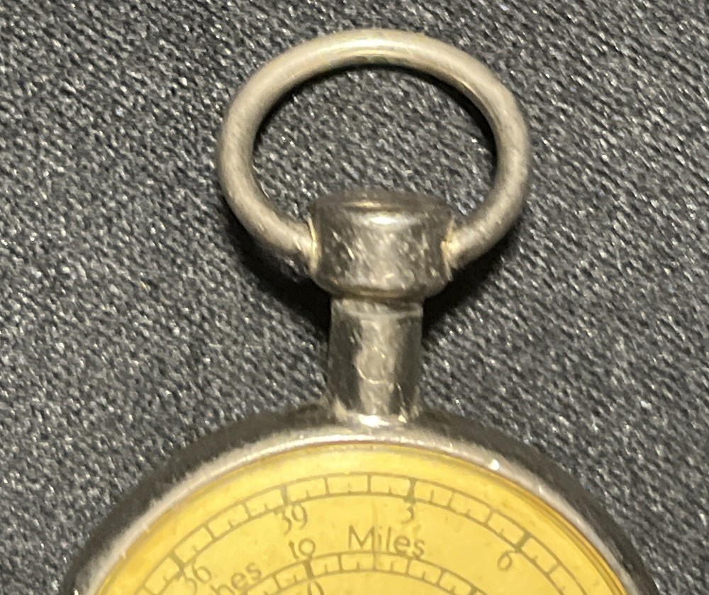 Cutiecut Germany Compass & Nautical Miles Measuring Device & Leather Case