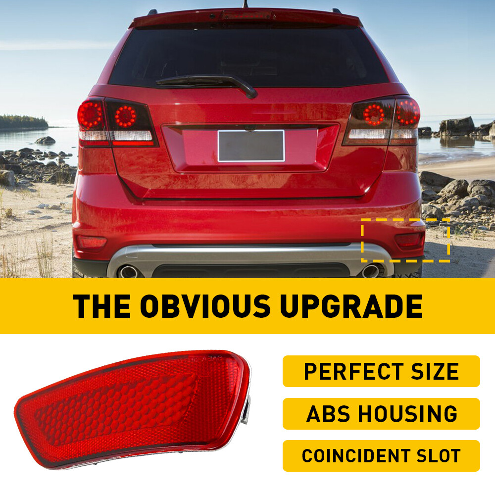 Rear Bumper Light Right Reflector Passenger For Side Jeep 2011-2017 Compass