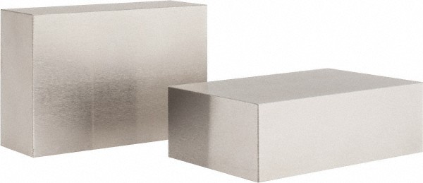 Hardened Steel 1-2-3 Blocks Without Holes, Matched Pair