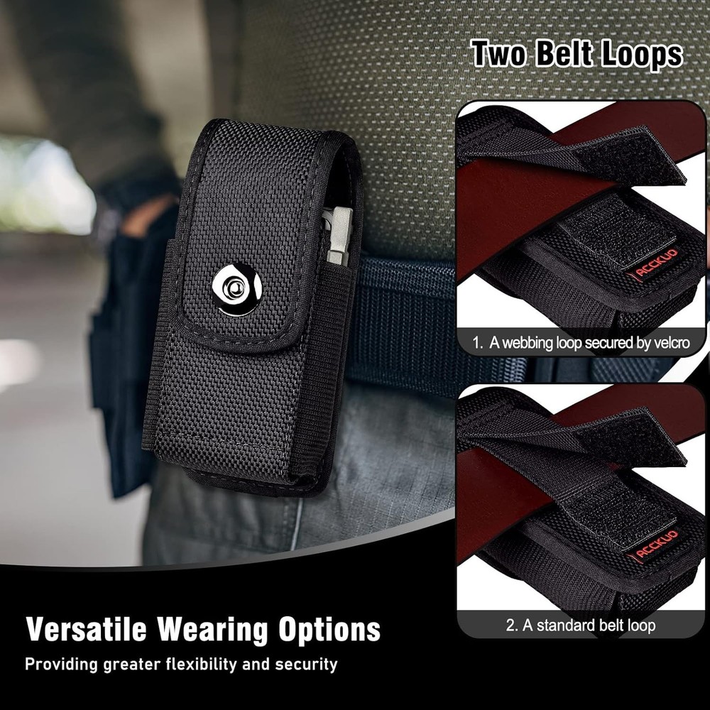 Multitool Sheath for Leatherman EDC Belt Organizer Tool Holster Pouch, Black