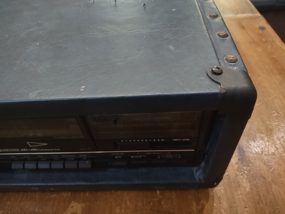 Sanyo Double Cassette Deck RD W41A Untested