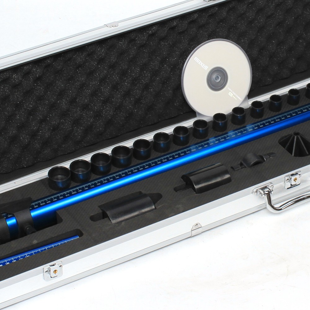 Universal 2D Measuring System Auto Body Frame Machine Tool Set Adapter+Box NEW