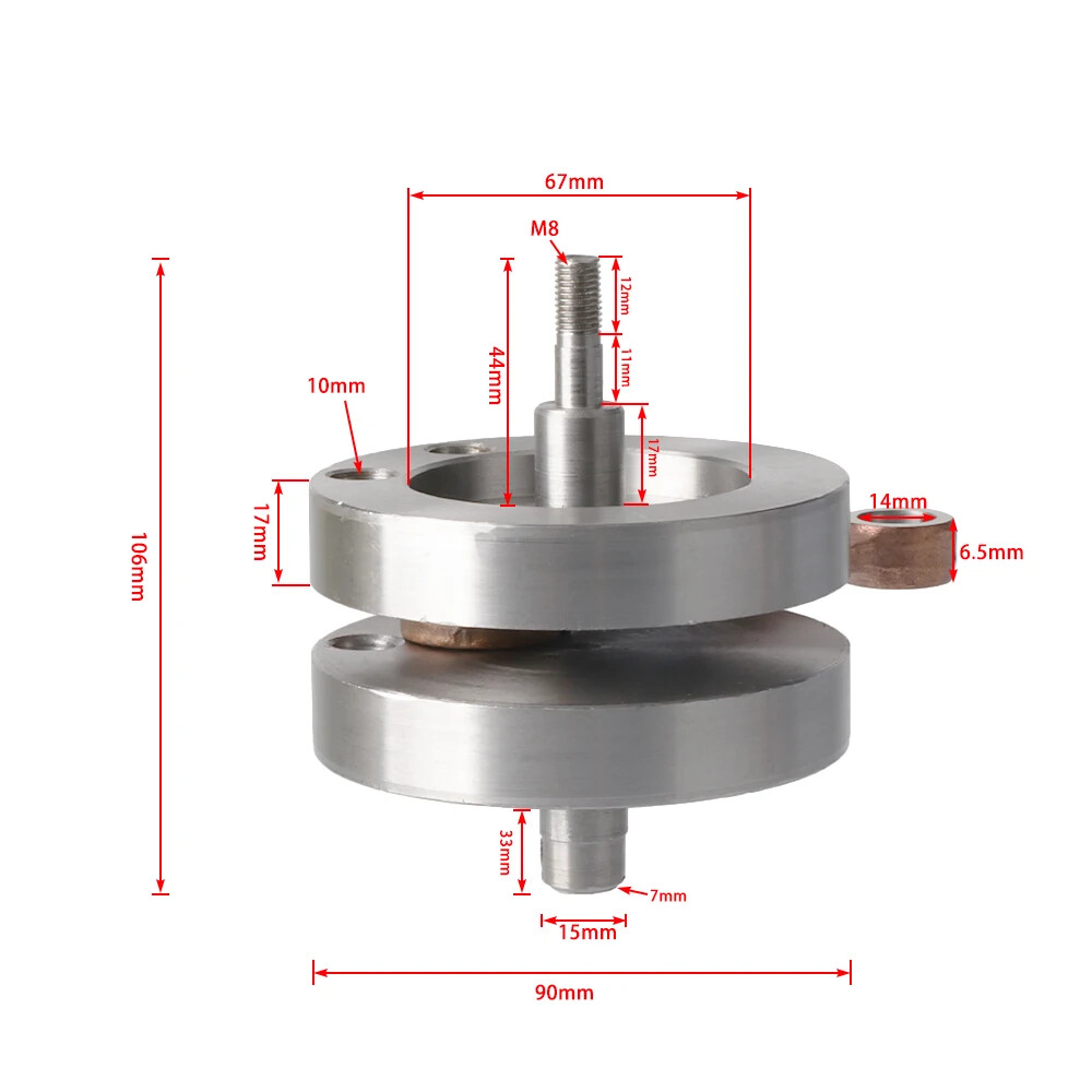 Full Circle Crankshaft Crank For 80cc Motorized Bicycle Engine Accessories
