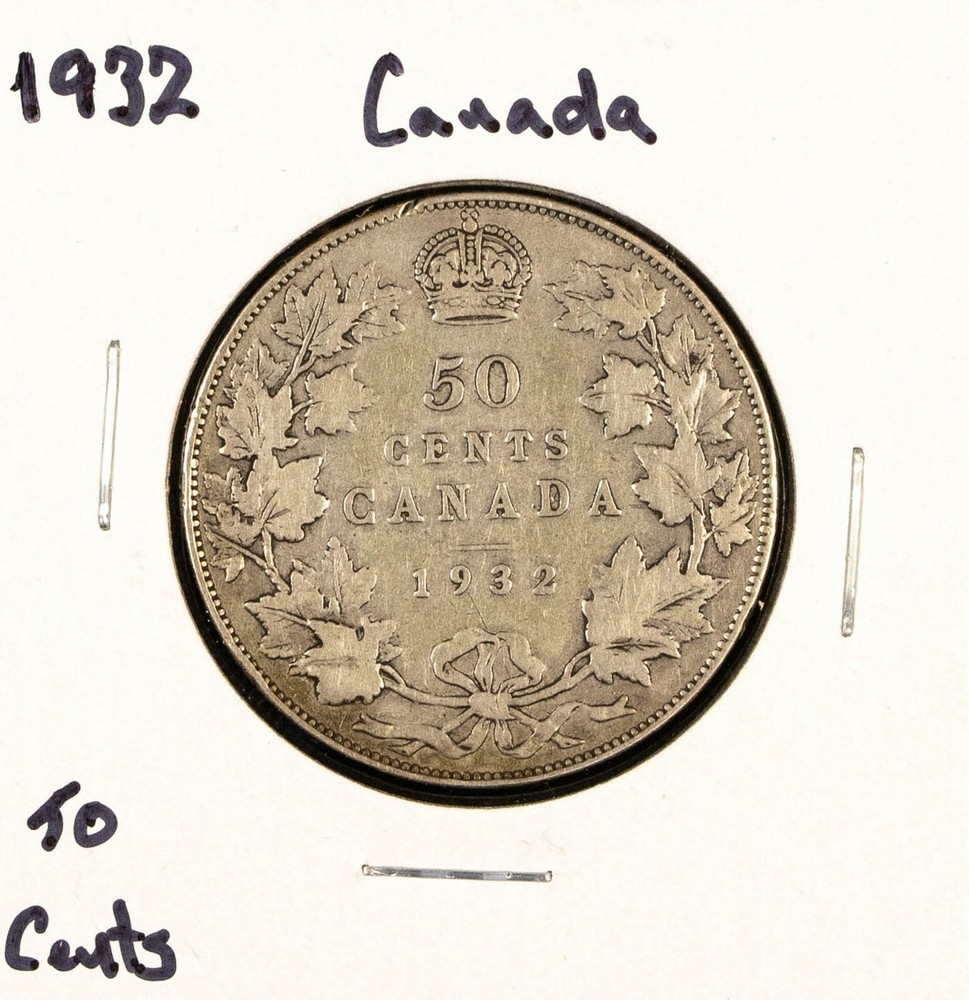 1932 Canada 50 Cents