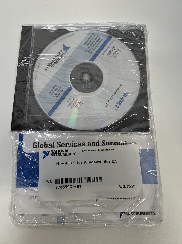 778599C-01 NI-COM NI-488.2 For Windows Version 2.3 2000/XP, 501088D-01