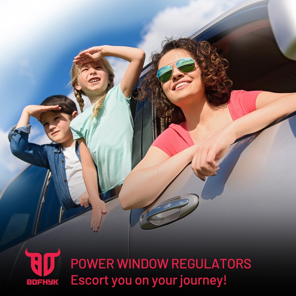 Power Window Regulator Front Passenger Side w/ Motor for 2000-2005 Buick LeSabre