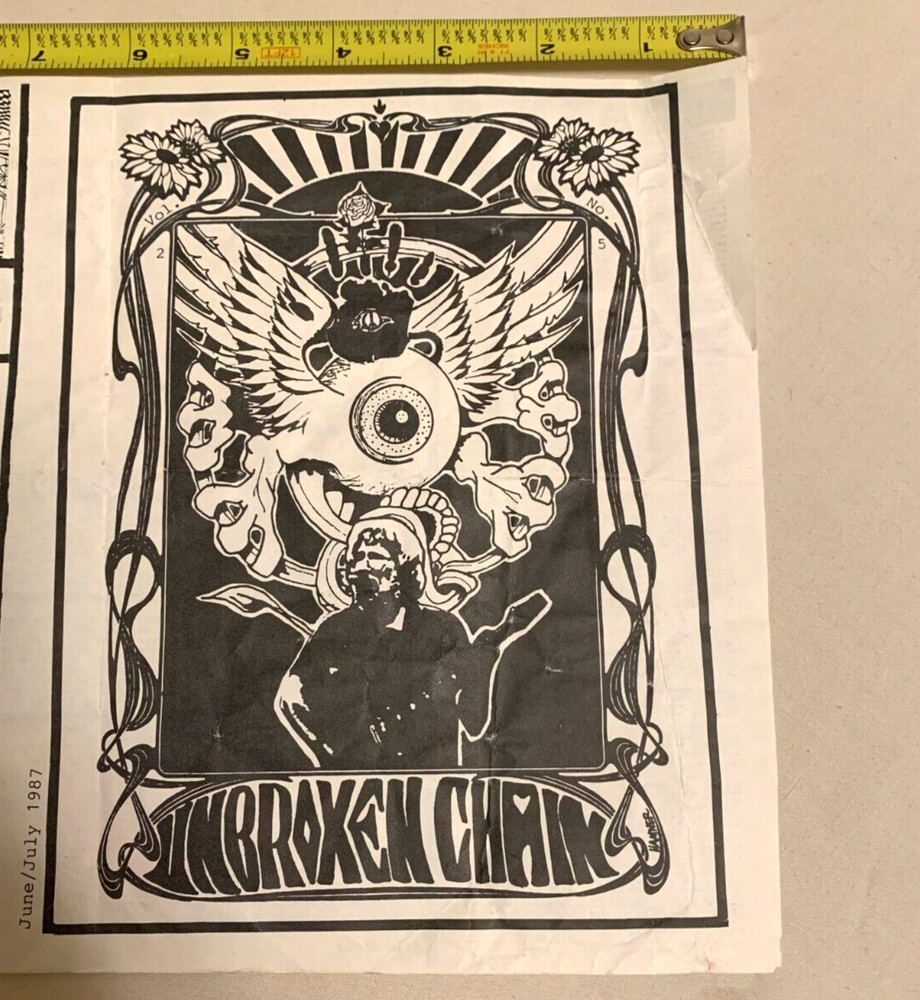 🔥 Grateful Dead - Unbroken Chain June / July 1987 Issue 🔥