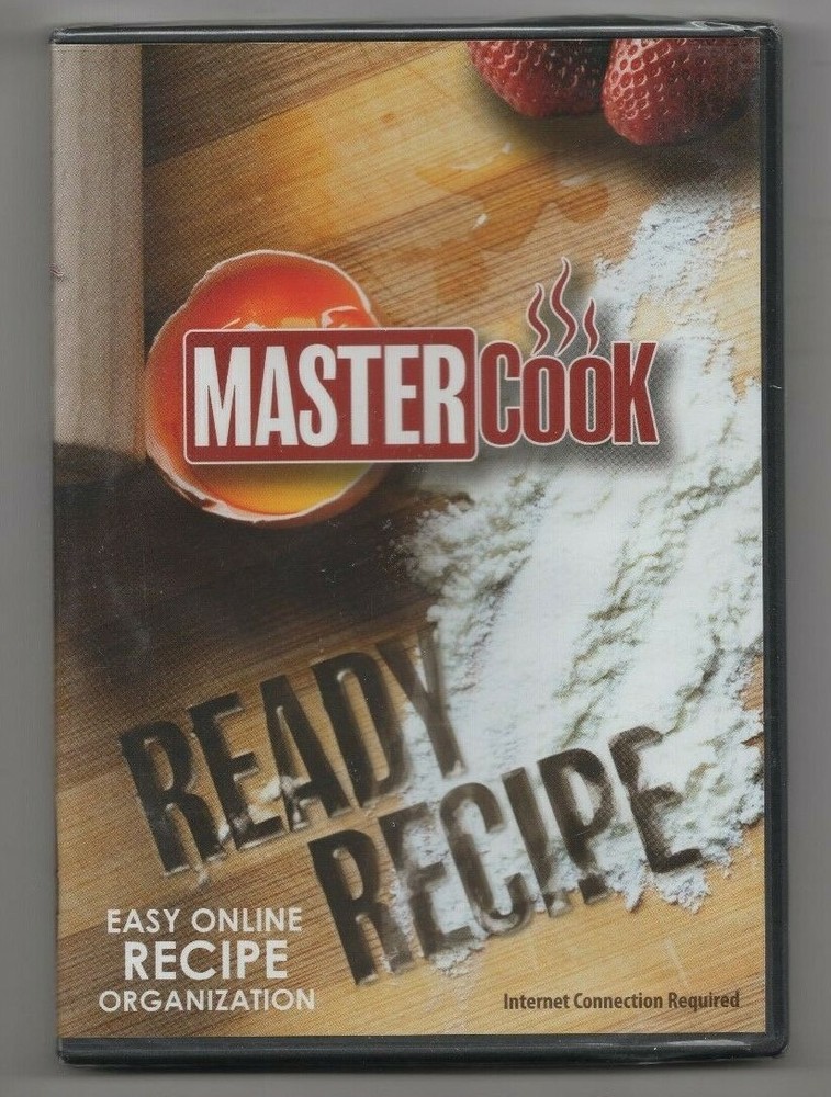Mastercook Ready Recipe PC, NEW.