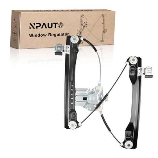 Power Window Regulator with (2-Pin Motor) Front Right Passenger Side