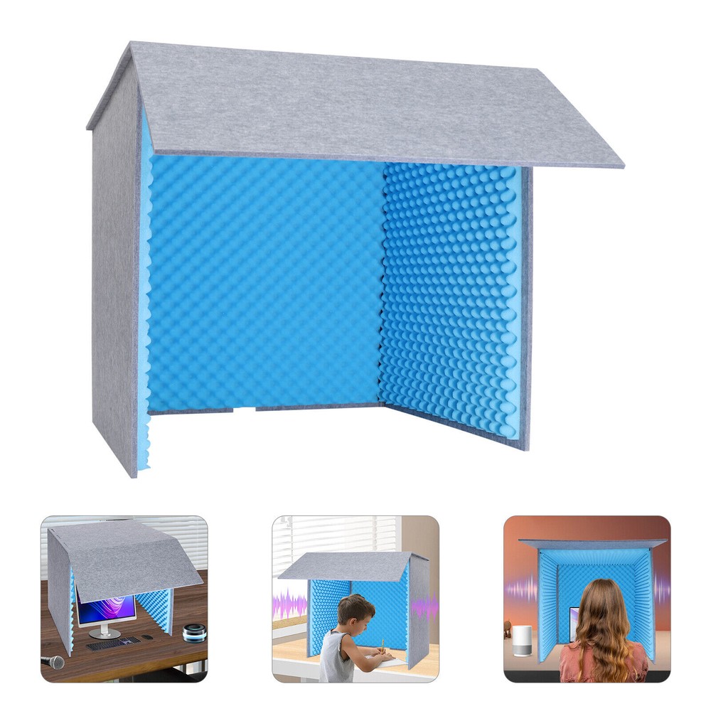 Desktop?Soundproof?Cover,?Isolation?Booth,?Vocal?Sound?Absorbing?Shield