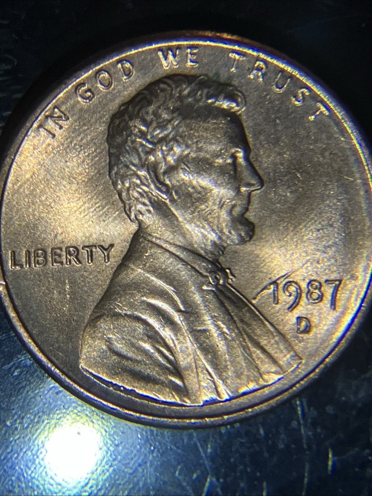 1987 d Linear Planchet Blister