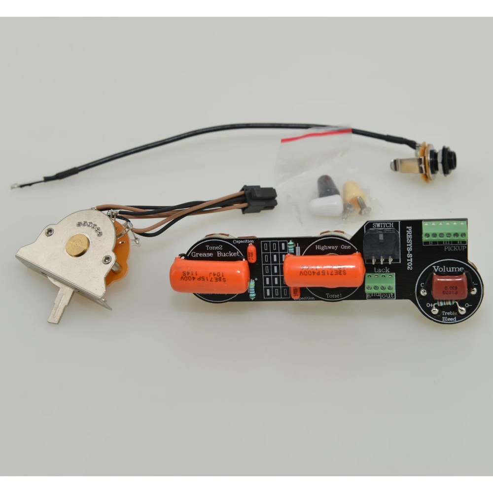 Greasebucket ST Guitar Control Panel System 250K Potentiometer.