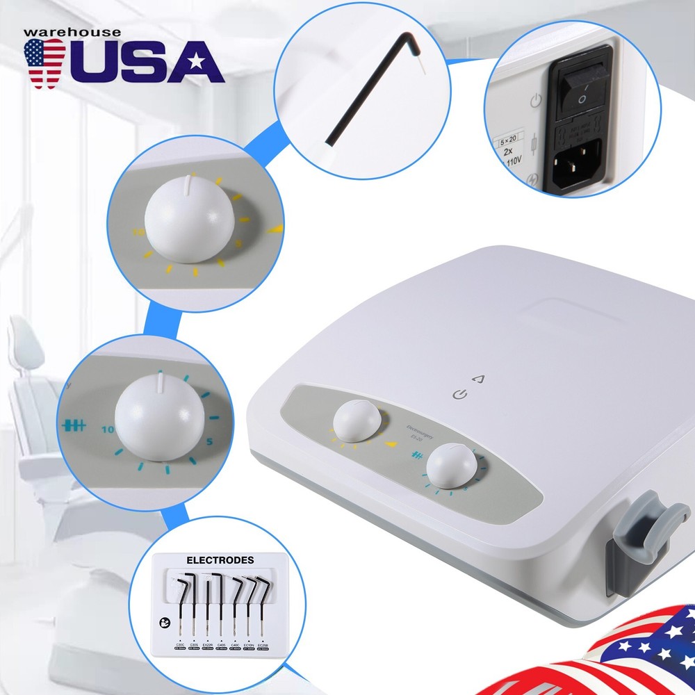 Electro Electrosurgery Unit Machine High Frequency Electric 7pcs Knife US UPS