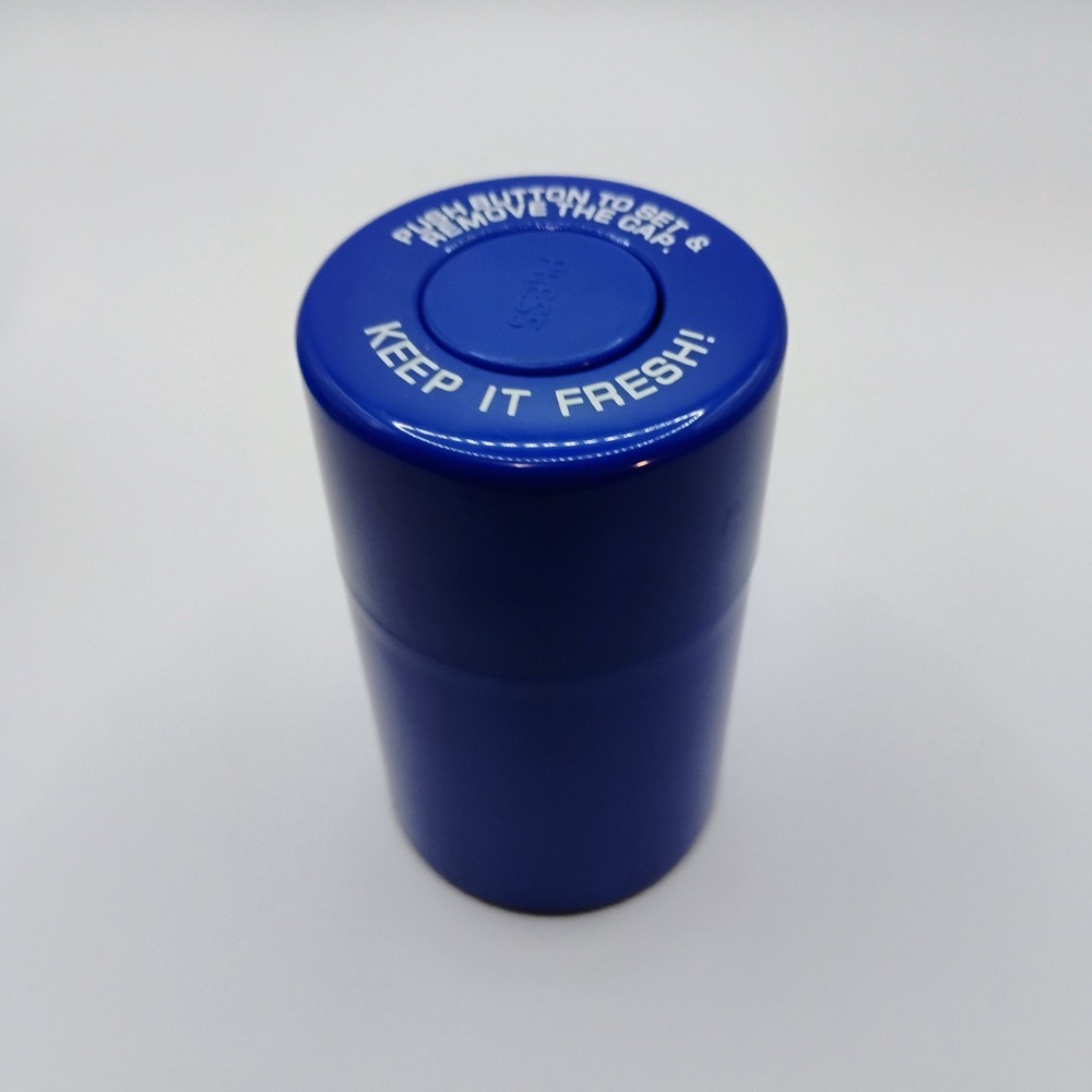 Tobacco container, grinder accessories (3 pc set) - BLUE