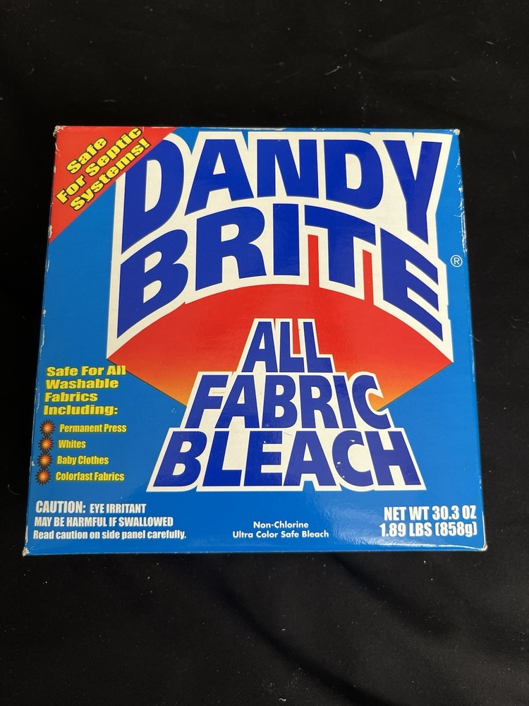 Dandy Brite All Fabric Bleach 30 Oz NIP