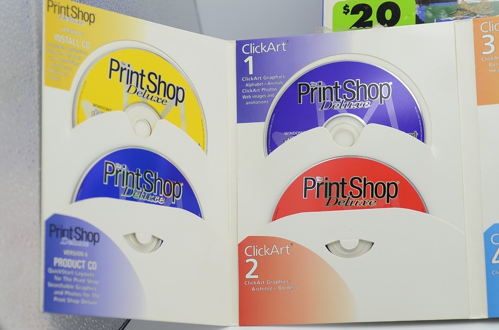 The Print Shop Deluxe Version 6 Windows 95 CD-ROM