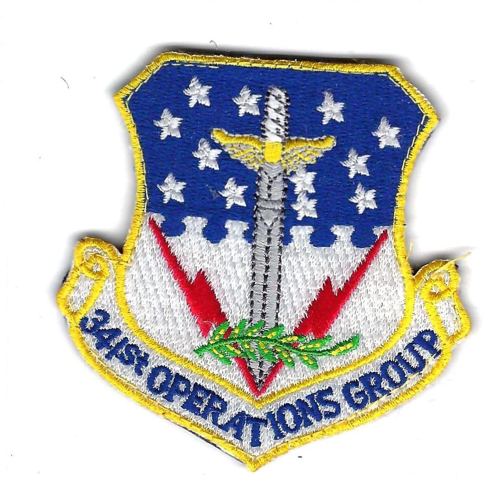 PATCH USAF 341ST OPERATIONS GROUP MALMSTROM AFB               JT49