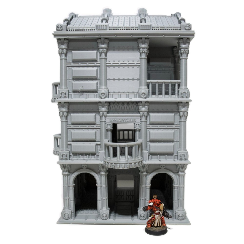 Zorpsector Rome - Sci-Fi Wargaming Mortuary: 3D Printed