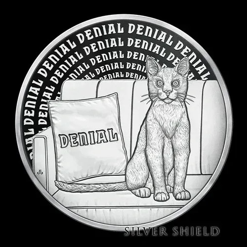 2022 SILVER SHIELD CATASTROPHE DENIAL 1 OZ SIVER PROOF