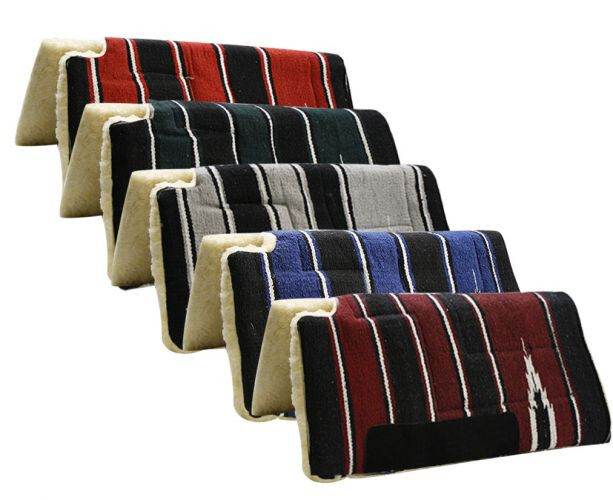 30" x 30" Economy Style Built-Up Cutback Saddle Pad
