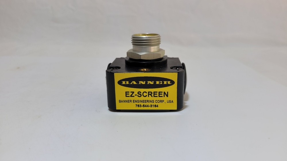 Banner EZA-QDE-3 EZ Screen 3-Pin End Cap Emitter Accessory