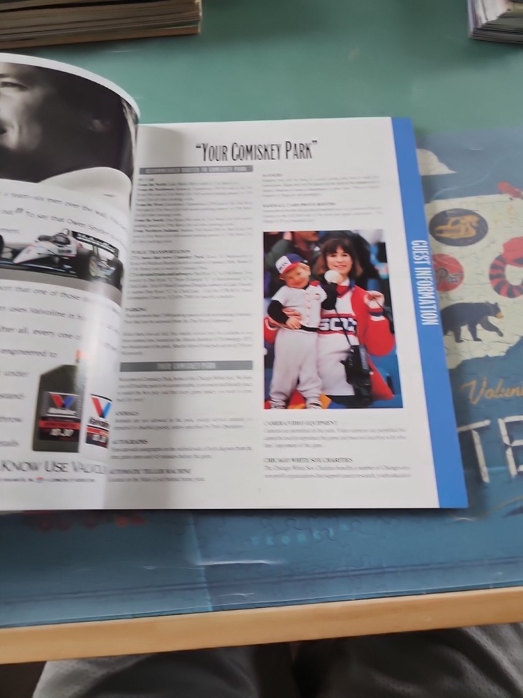 1992 Chicago White Sox Official Program Diamond View