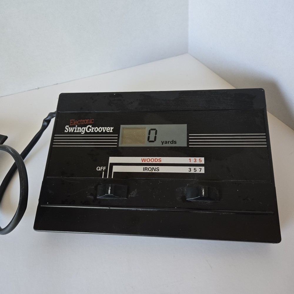 Club Champ Electronic Swing Groover II Golf Coach & Analyzer Tested