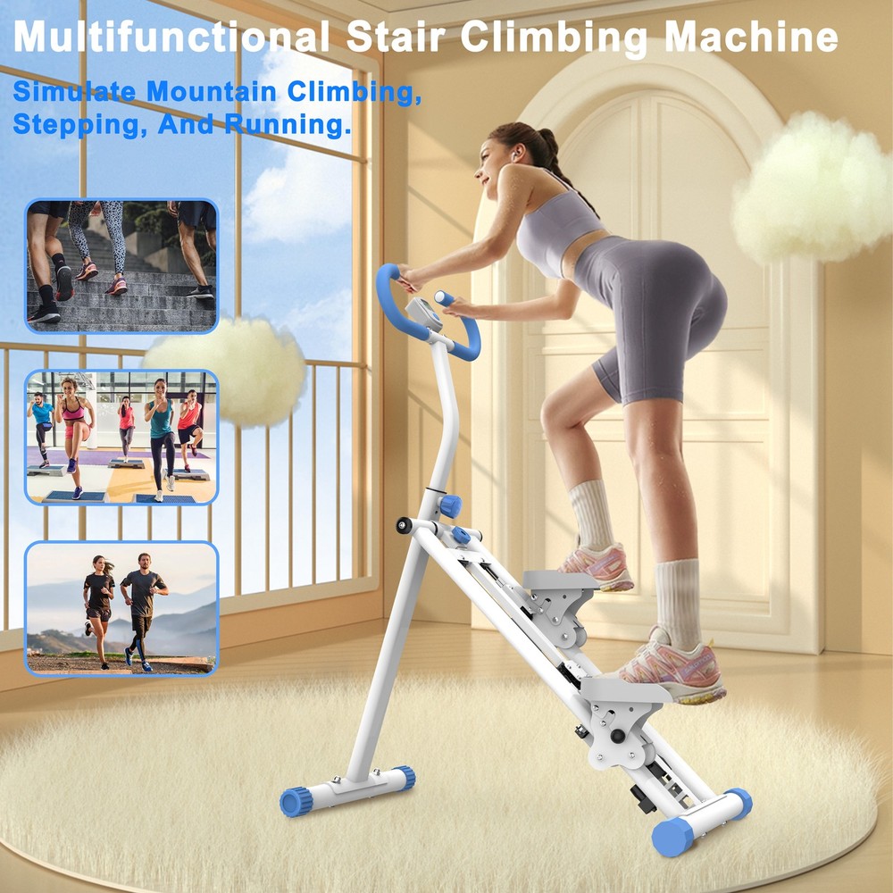 Stair Stepper With Resistance Home-Upgrade Vertical Climber Workout
