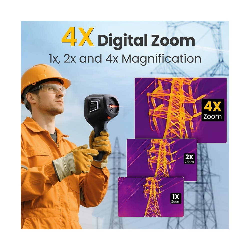 Handheld Thermal Camera, 512×384 X³IR Resolution, Thermal Imaging Came