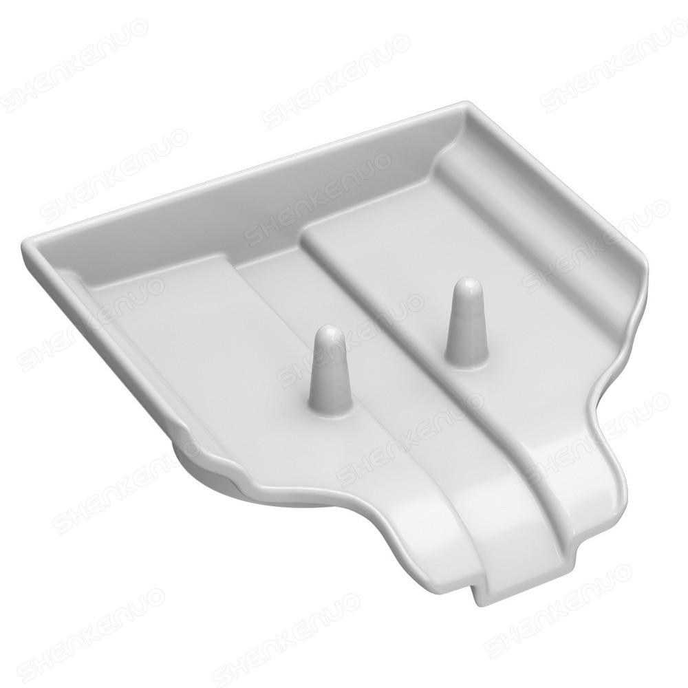 Self-Draining Soap Dish with Strong Suction Cup – 1 piece